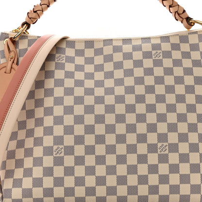 Louis Vuitton Damier Azur Beaubourg Hobo MM 7 of 9