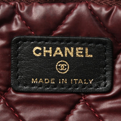 Chanel Lambskin Quilted CC Beauty Clutch Black 9 of 11