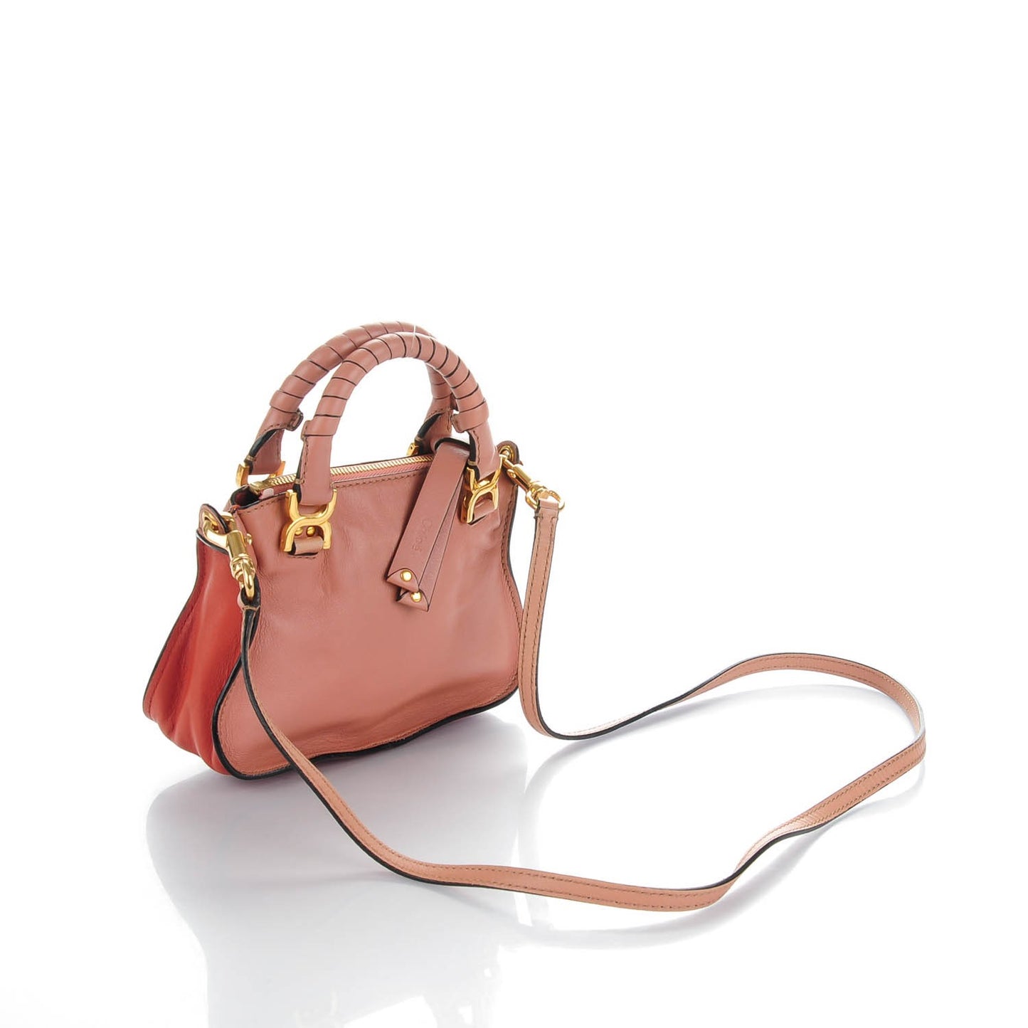 Calfskin Mini Marcie Satchel Waterlily