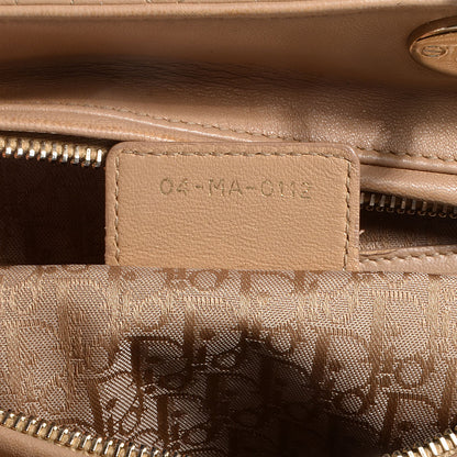 Christian Dior Lambskin Cannage Large Lady Dior Beige 7 of 7