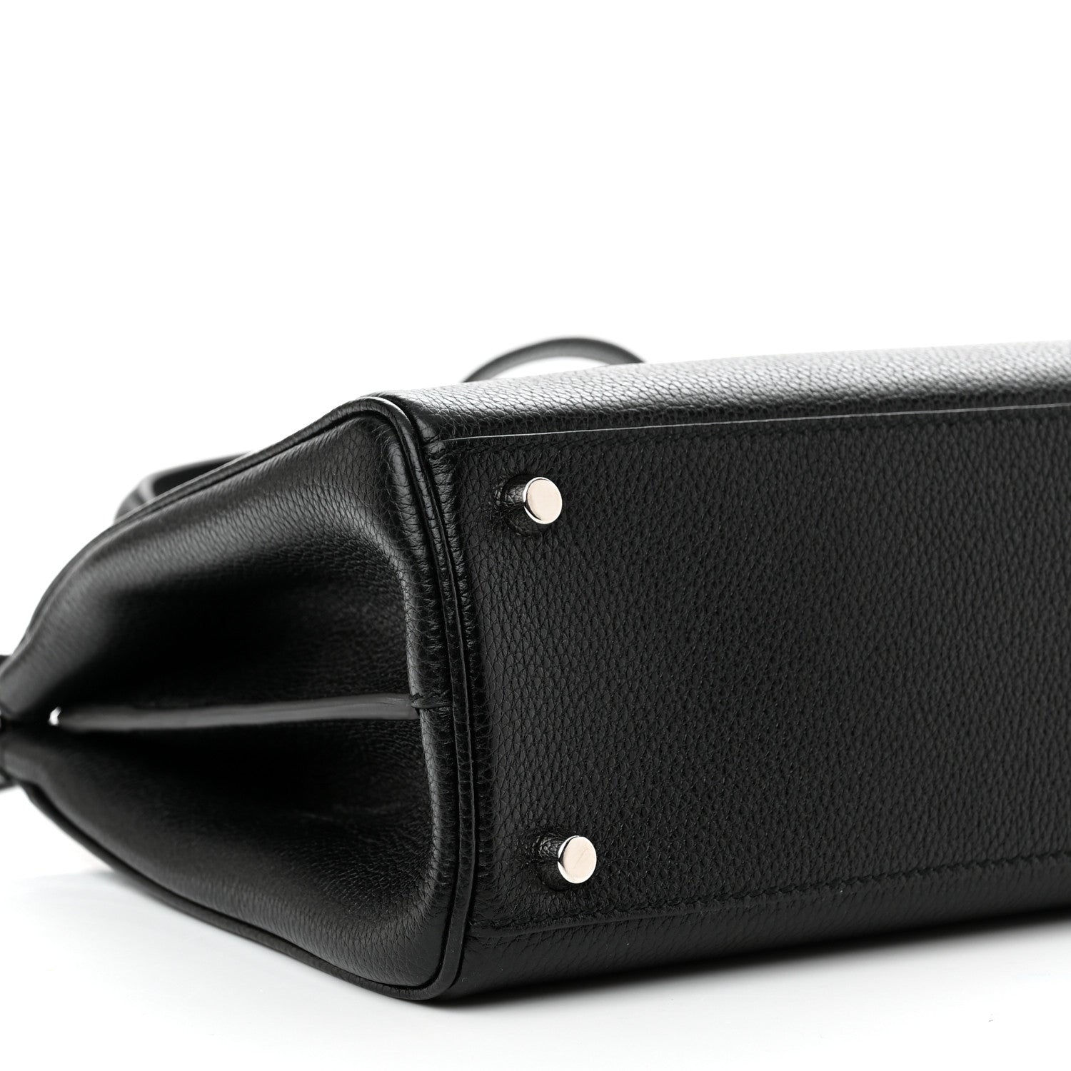 Gucci Grainy Calfskin Small Zumi Top Handle Bag Black 9 of 11