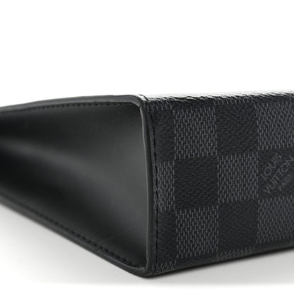 Louis Vuitton Damier Graphite Pochette Voyage MM 7 of 8