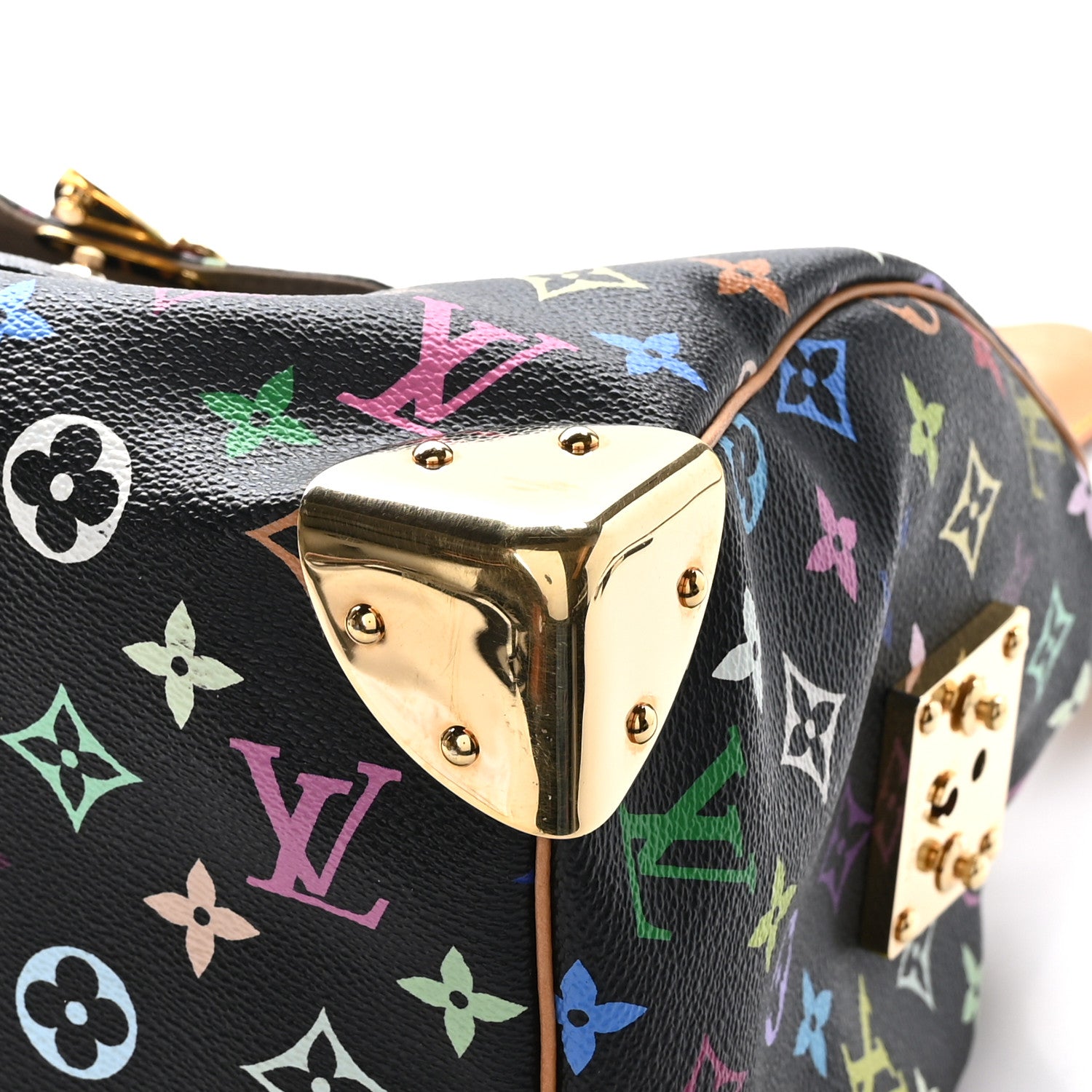 Louis Vuitton Monogram Multicolor Speedy 30 Black 8 of 10