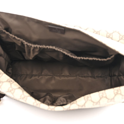 Gucci GG Plus Monogram Messenger Diaper Bag Dark Brown 5 of 10