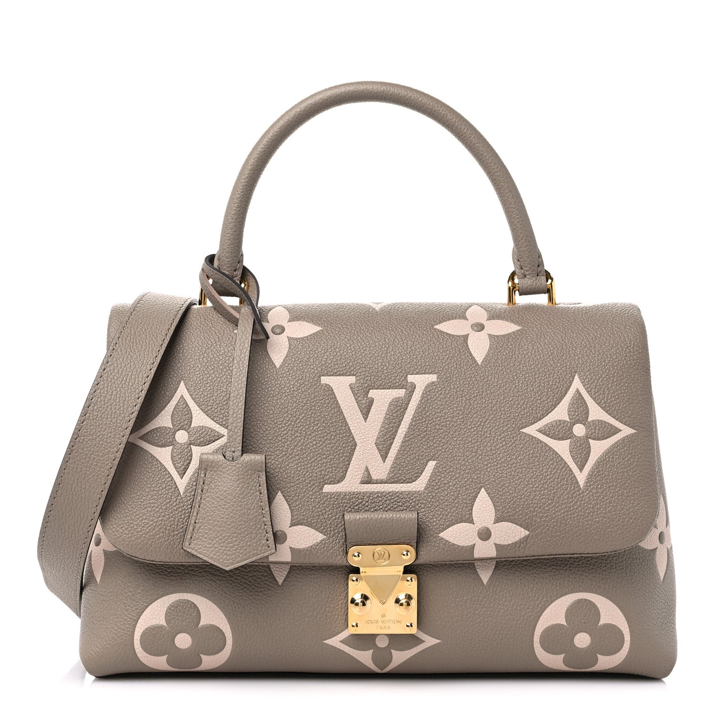 Empreinte Monogram Giant Madeleine MM Dove Grey Beige