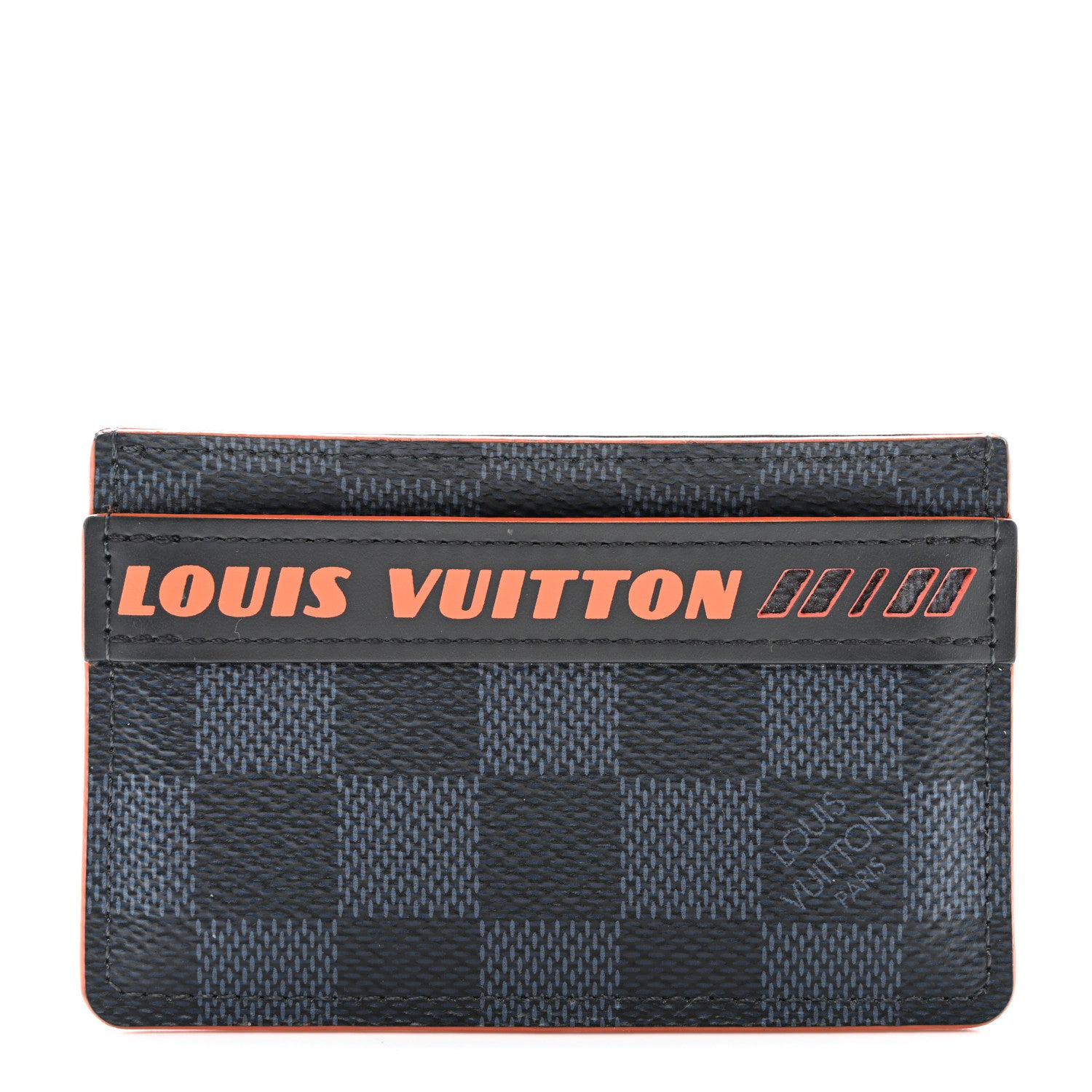 Louis Vuitton Damier Cobalt Race Porte Cartes Simple 1 of 7
