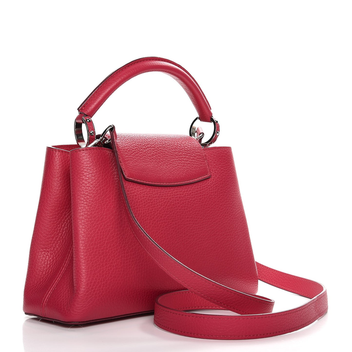 Taurillon Capucines BB Fuchsia