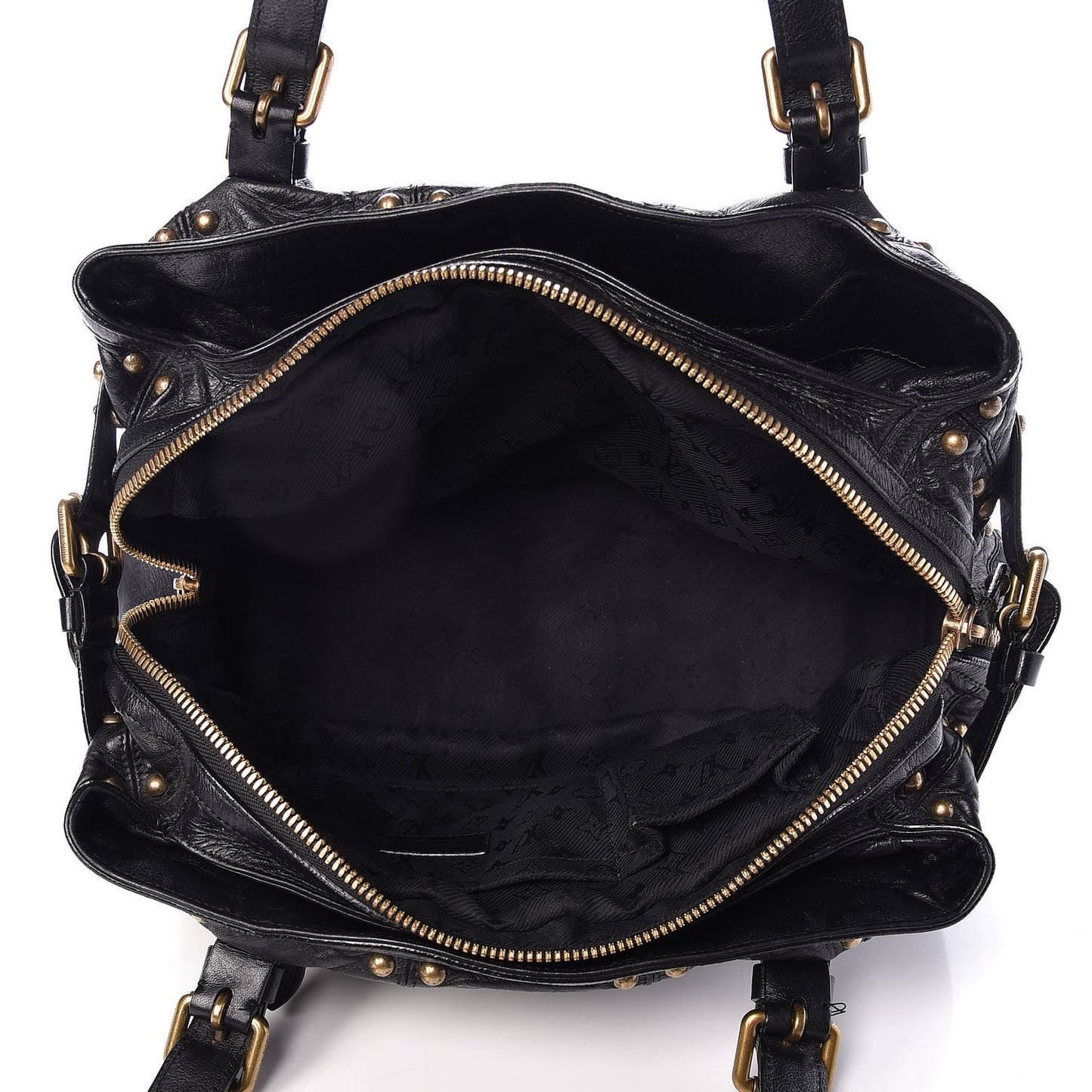 Lambskin Riveting Black