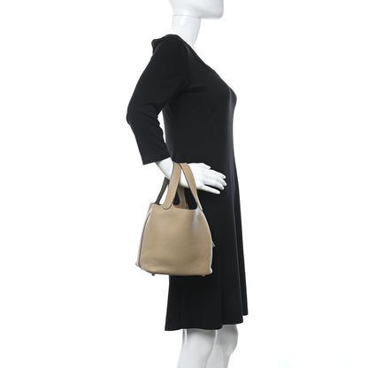 Hermes Taurillon Clemence Picotin Lock 18 PM Trench 3 of 12