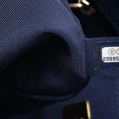 Chanel Denim Quilted Medium Chanel 19 Flap Blue 7 of 11