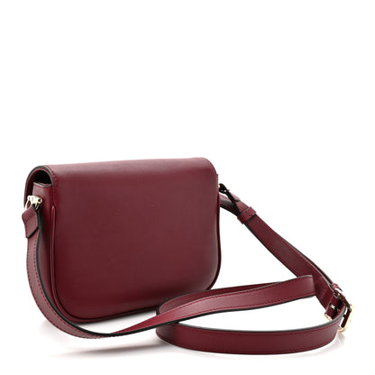Gucci Soft Calfskin Horsebit 1955 Small Shoulder Bag Rosso Ancora 2 of 9