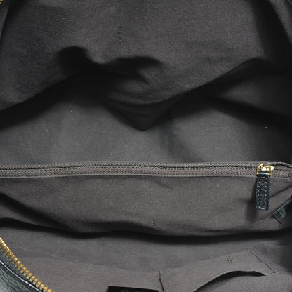 Fendi Pebbled Calfskin Large Chameleon Tote Black 5 of 7