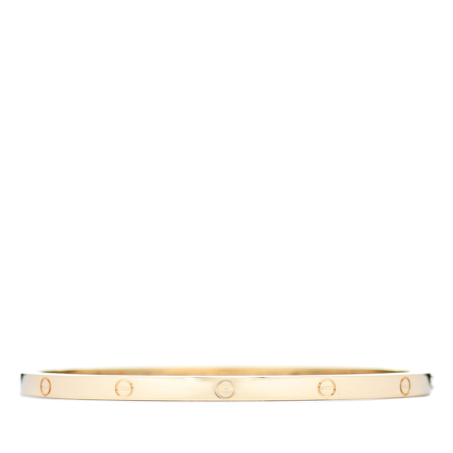 18K Yellow Gold Small LOVE Bracelet 18