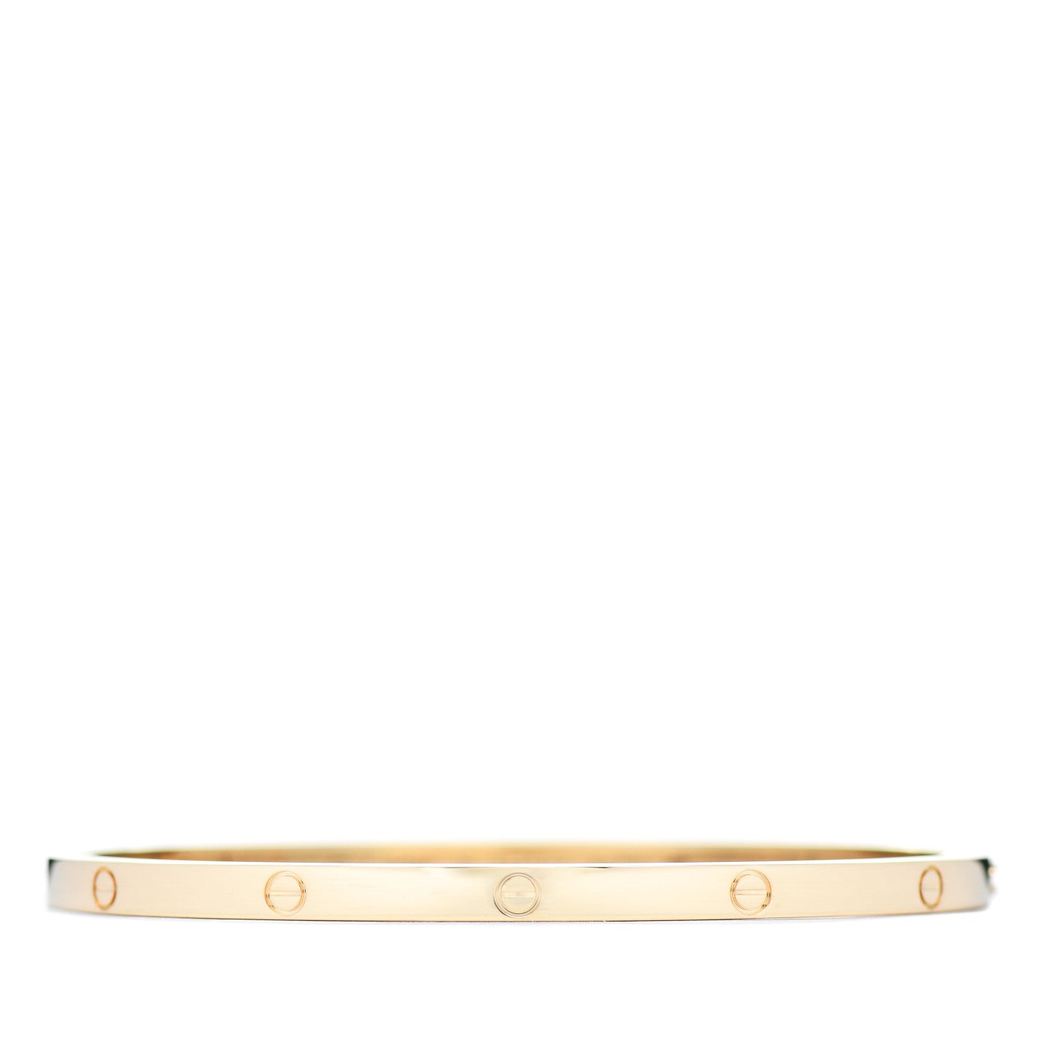 Cartier 18K Yellow Gold Small LOVE Bracelet 18 1 of 5