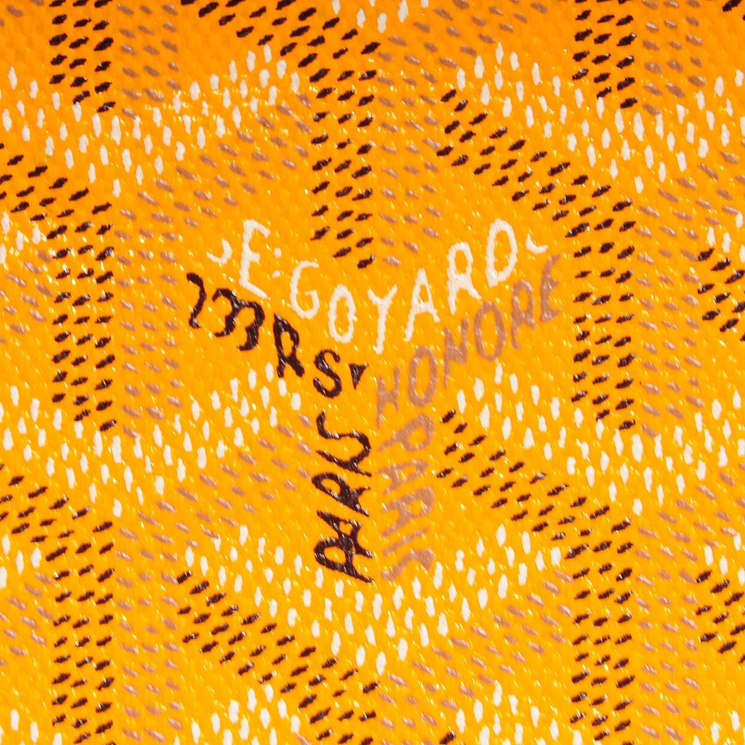 Goyard Goyardine Steamer Bag Yellow 6 of 9