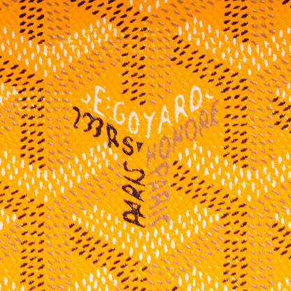 Goyard Goyardine Steamer Bag Yellow 6 of 9