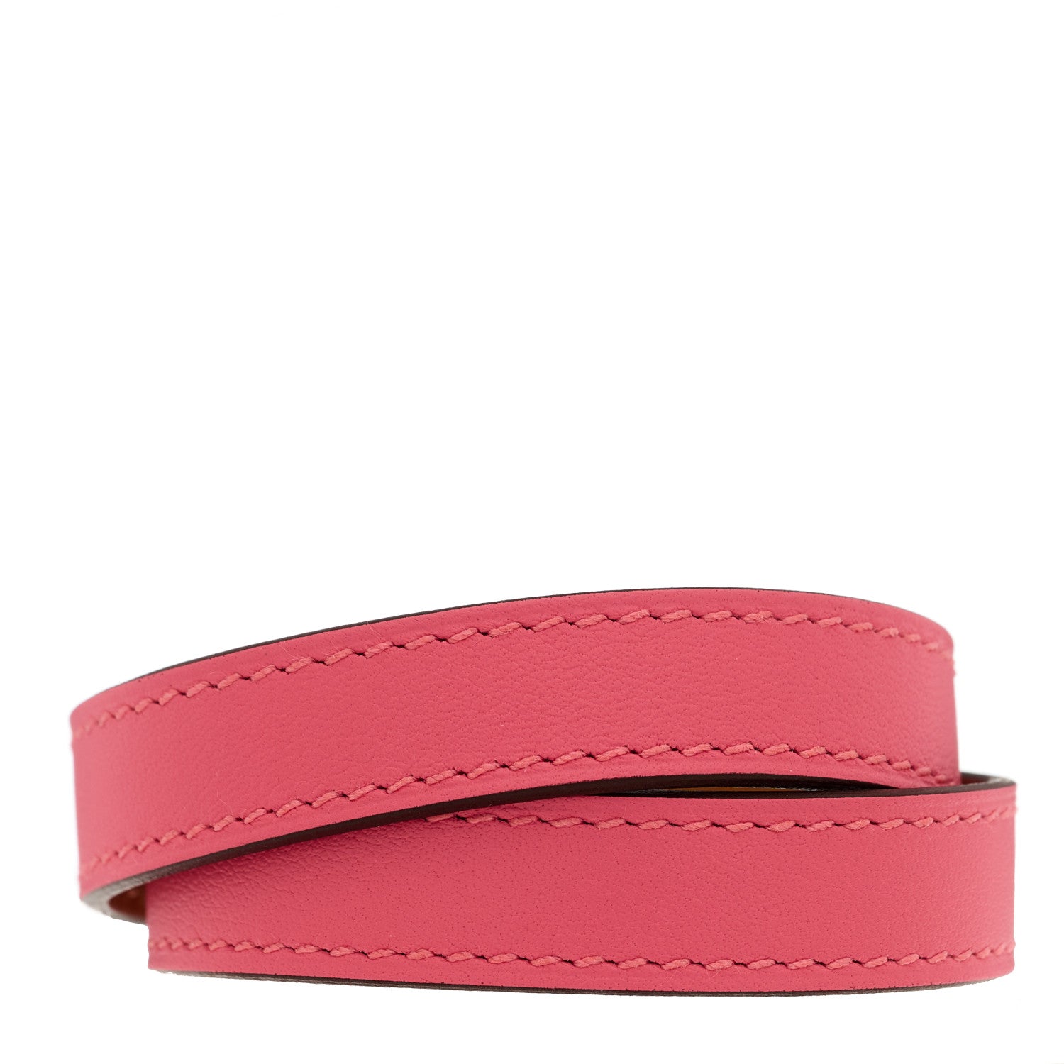 Hermes Swift Kelly Double Tour Bracelet T2 Rose Azalee 3 of 7