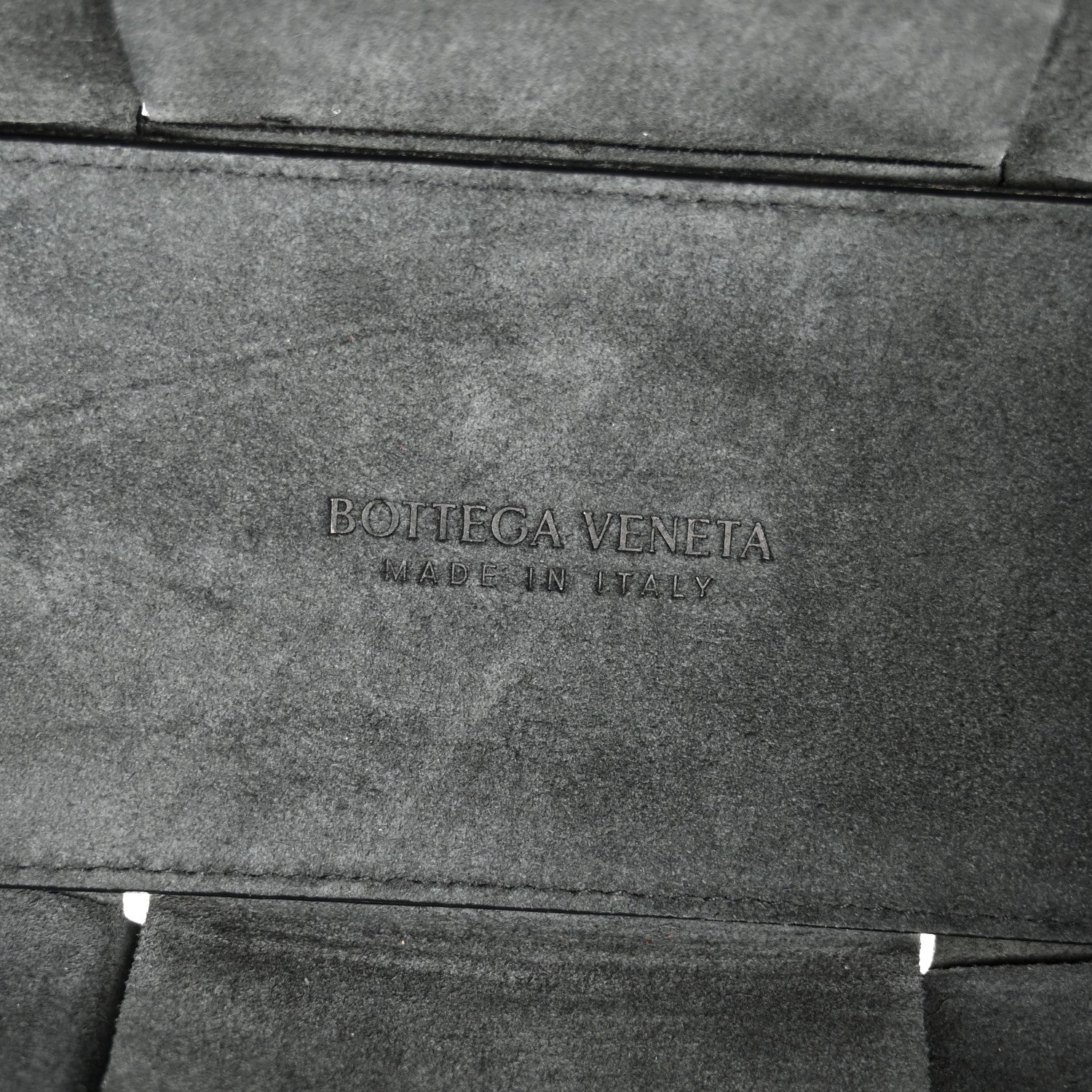 Bottega Veneta Grained Calfskin Maxi Intrecciato Mini Arco Tote Black 7 of 10