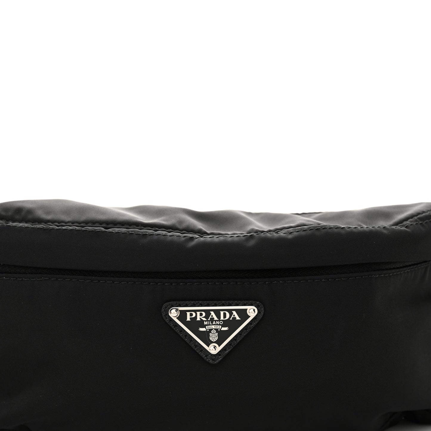 Re-Nylon Belt Bag Black