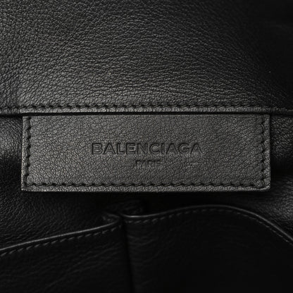 Balenciaga Supple Calfskin Papier A4 Zip Around Tote Black 6 of 7