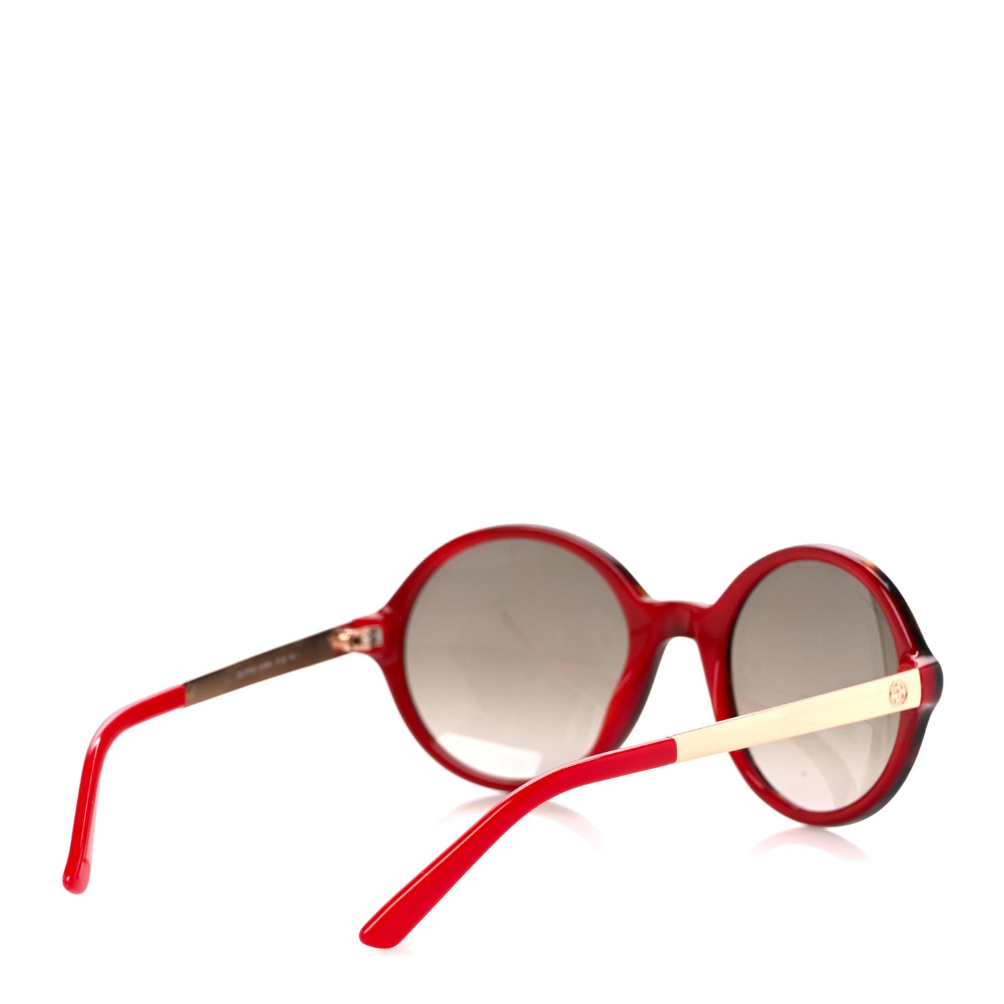 Acetate Round Sunglasses GG3770 Red