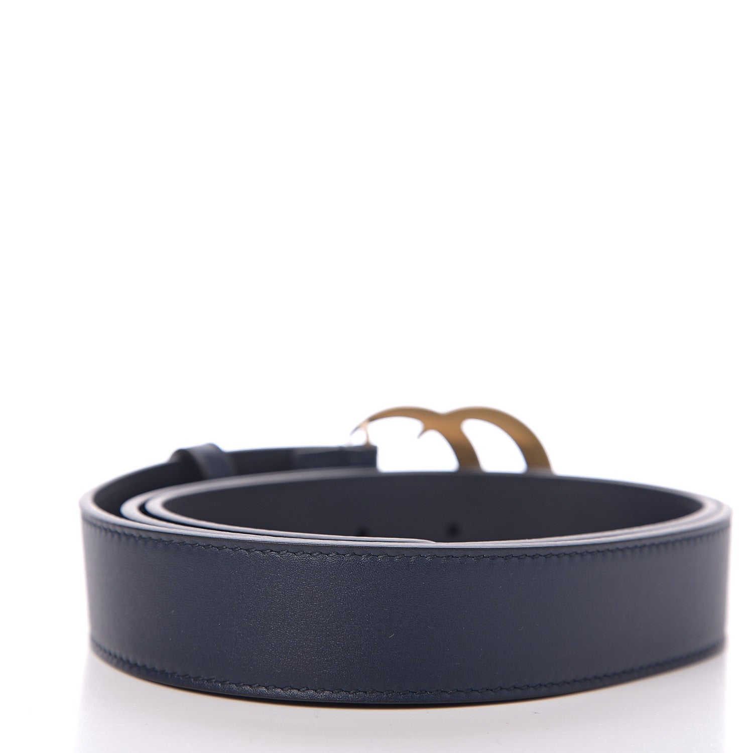 Gucci Moon Calfskin Double G 30mm Belt 90 36 Blue 2 of 5