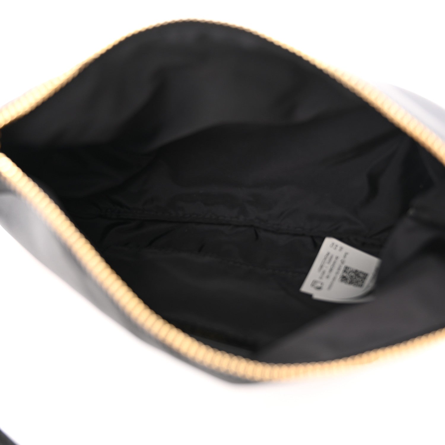 Versace Nylon Tribute Icon Flat Pouch Black 5 of 11