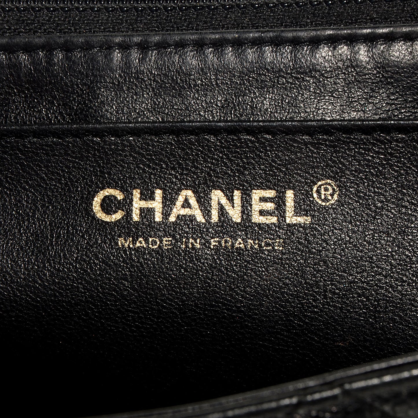 Caviar Jumbo Single Flap Black