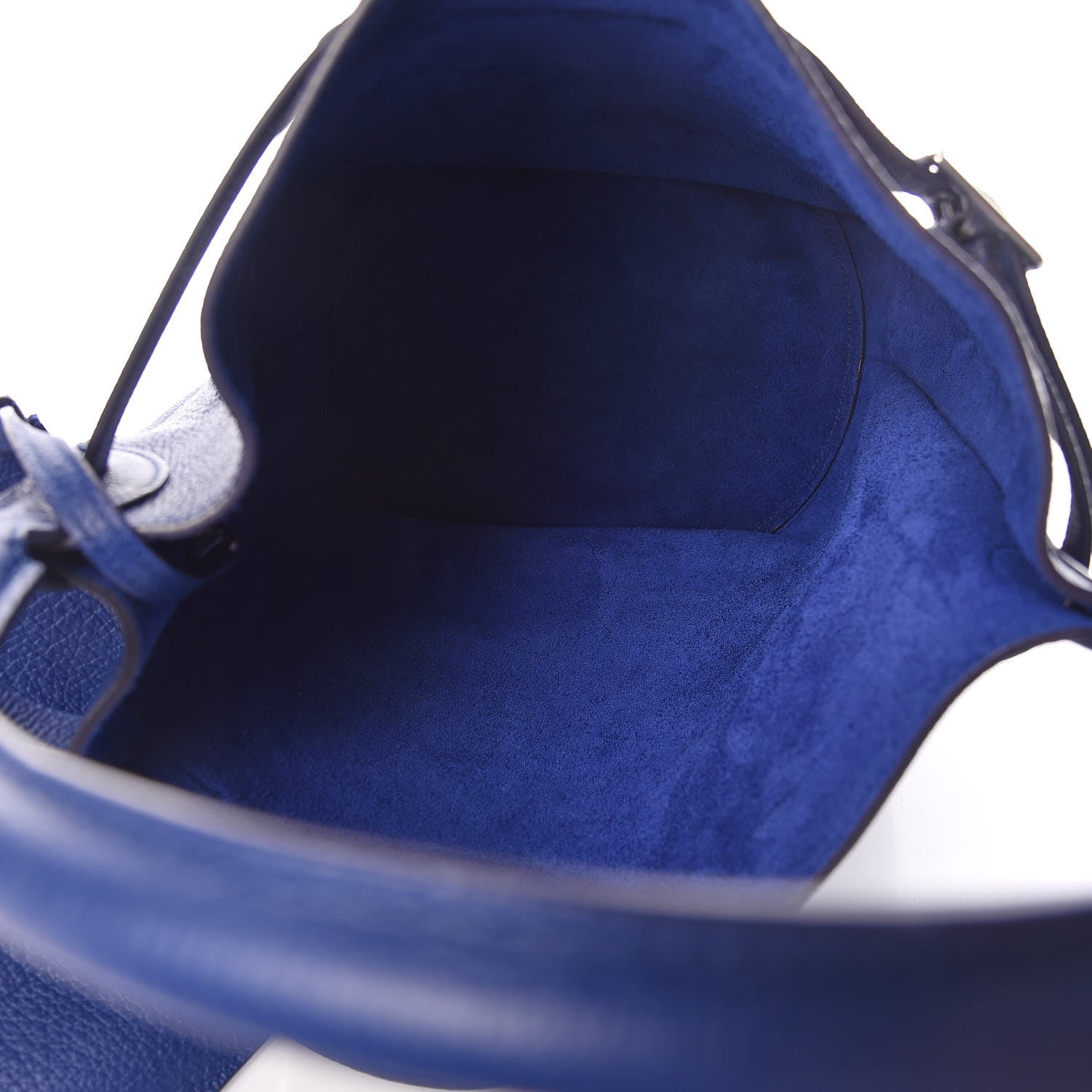 Celine Supple Grained Calfskin Big Bag Bucket Cobalt 6 of 12