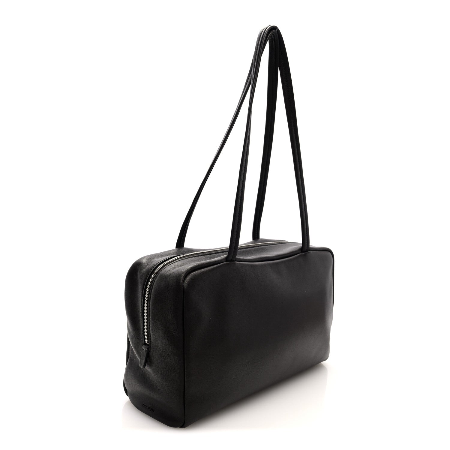 The Row Nappa Astra Bowling Bag Dark Brown Ans 3 of 9