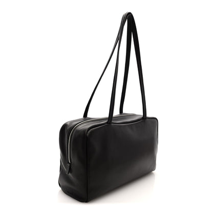 The Row Nappa Astra Bowling Bag Dark Brown Ans 3 of 9