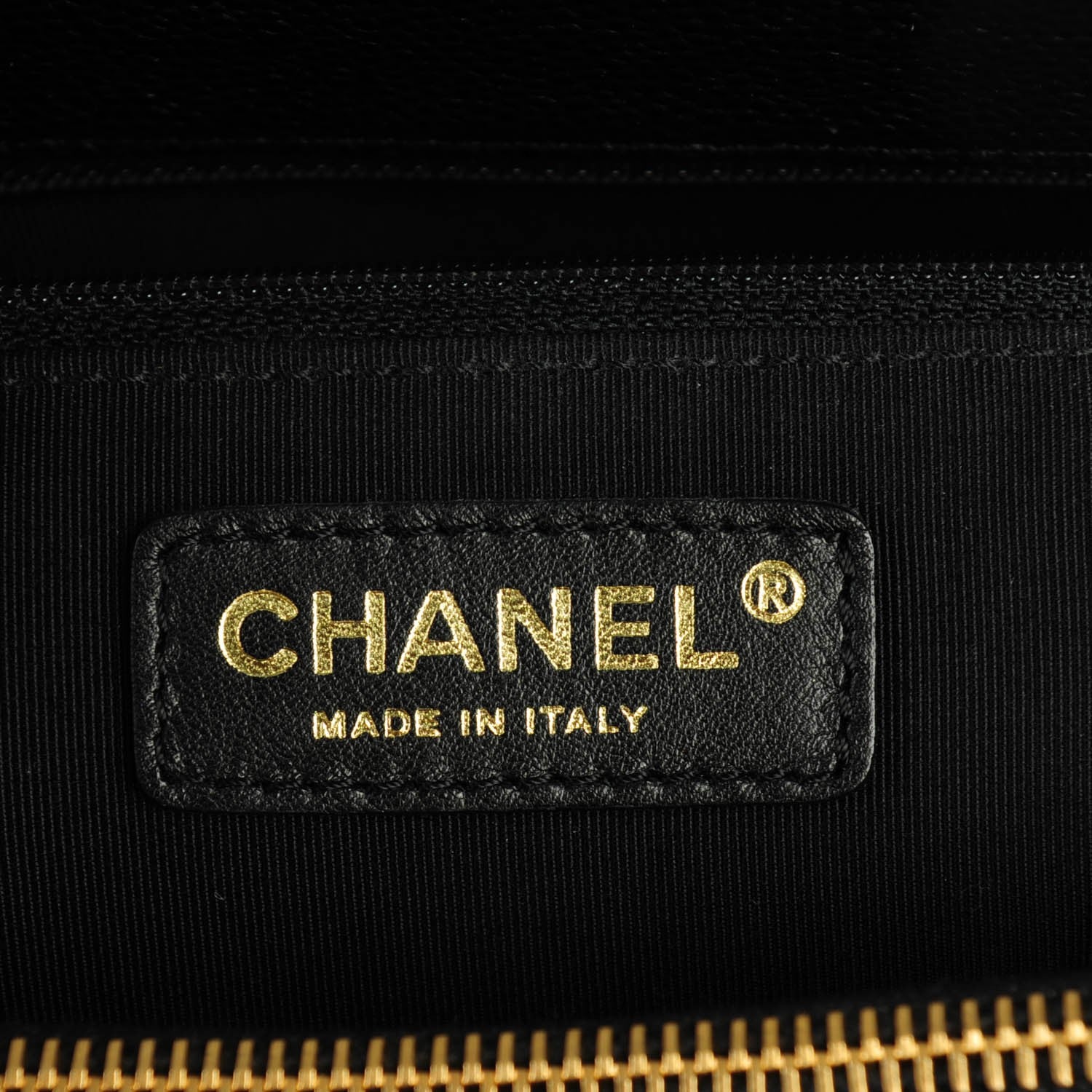 Chanel Caviar Quilted Grand Shopping Tote GST Black 6 of 7