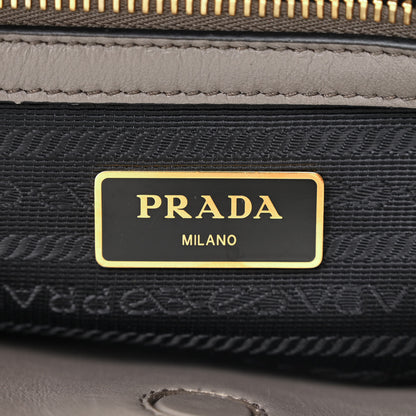 Prada Saffiano Soft Calfskin Zippered Tote Marmo 6 of 18