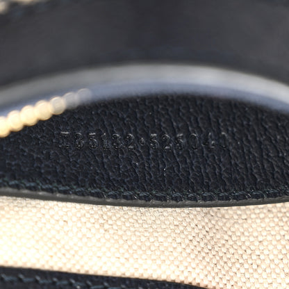 Gucci GG Supreme Monogram Textured Dollar Calfskin Web Small Ophidia GG Handbag Beige Blue 7 of 11