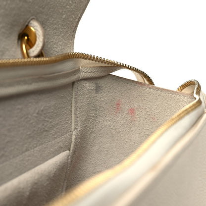 Celine Grained Calfskin Mini Belt Bag White 13 of 17