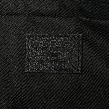 Louis Vuitton Calfskin Monogram Shadow Trio Messenger Black 7 of 10