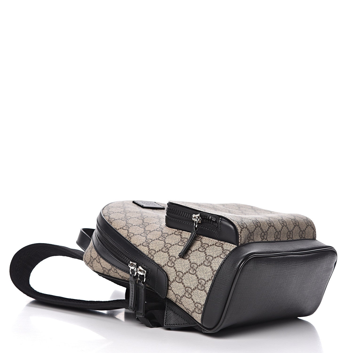 Gucci GG Supreme Monogram Small Eden Day Backpack Black 4 of 11