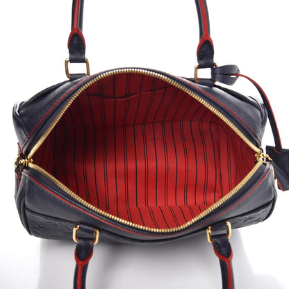 Louis Vuitton Empreinte Speedy Bandouliere 25 NM Marine Rouge 5 of 9