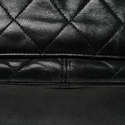 Chanel Lambskin Quilted CC Backpack Black 9 of 11