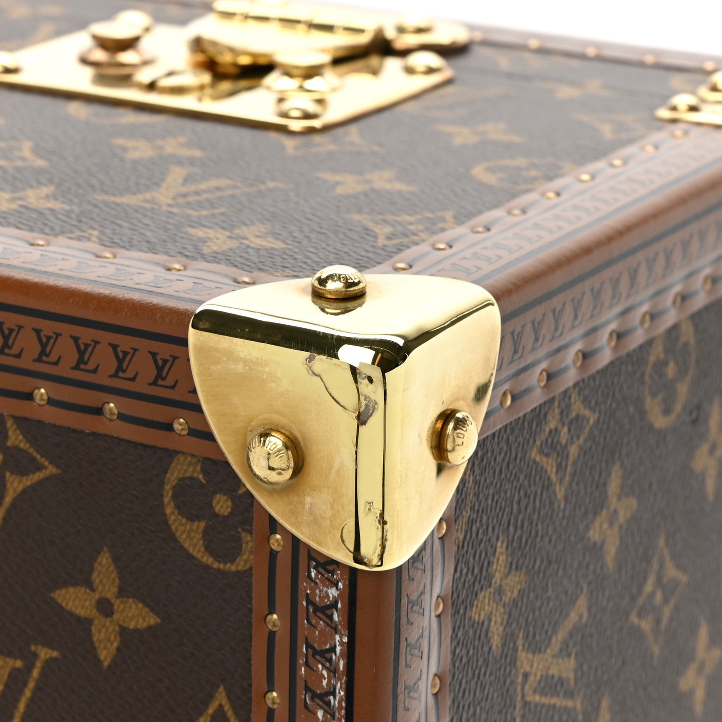 Monogram Boite Flacons Beauty Train Trunk Case