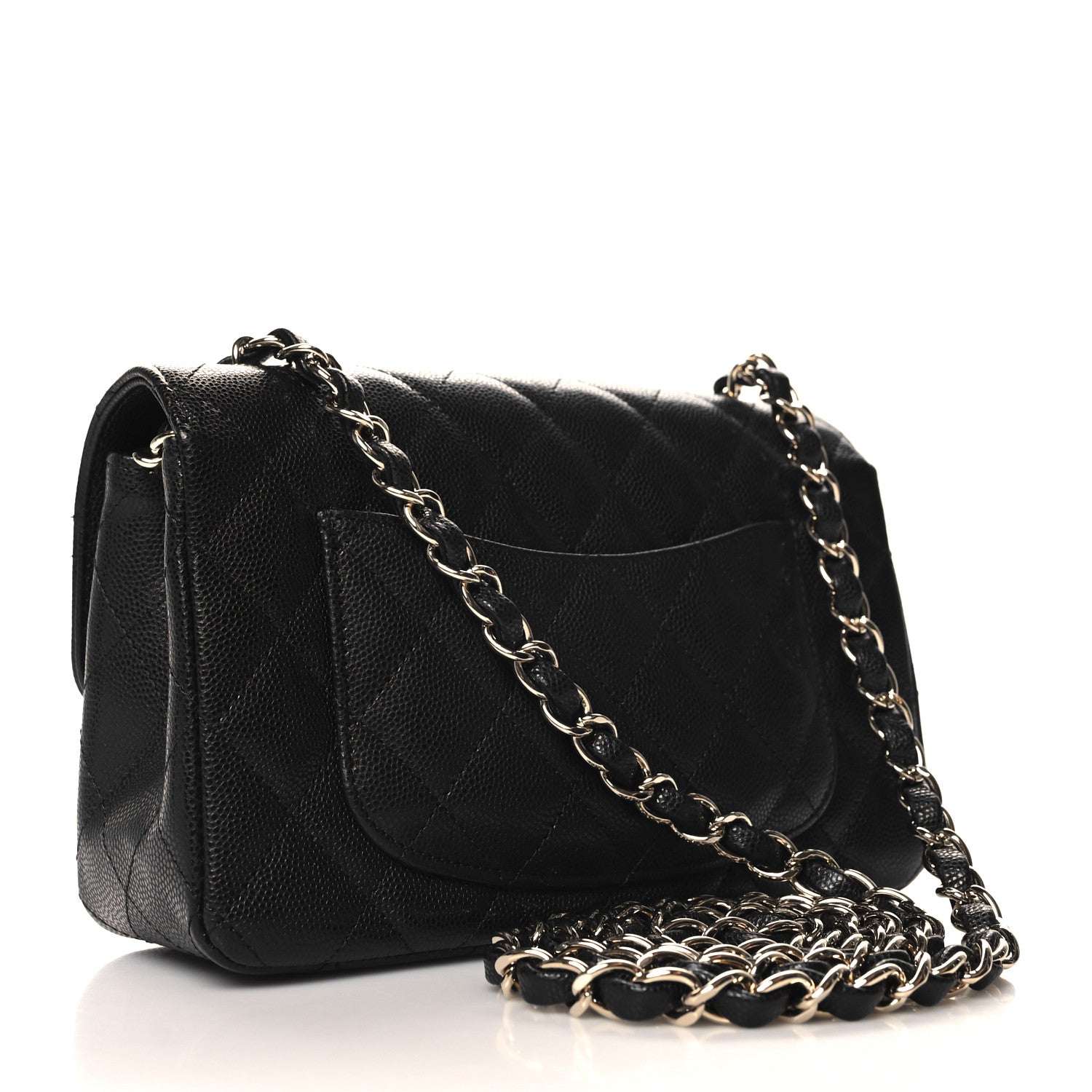 Chanel Caviar Quilted Mini Rectangular Flap Black 3 of 11