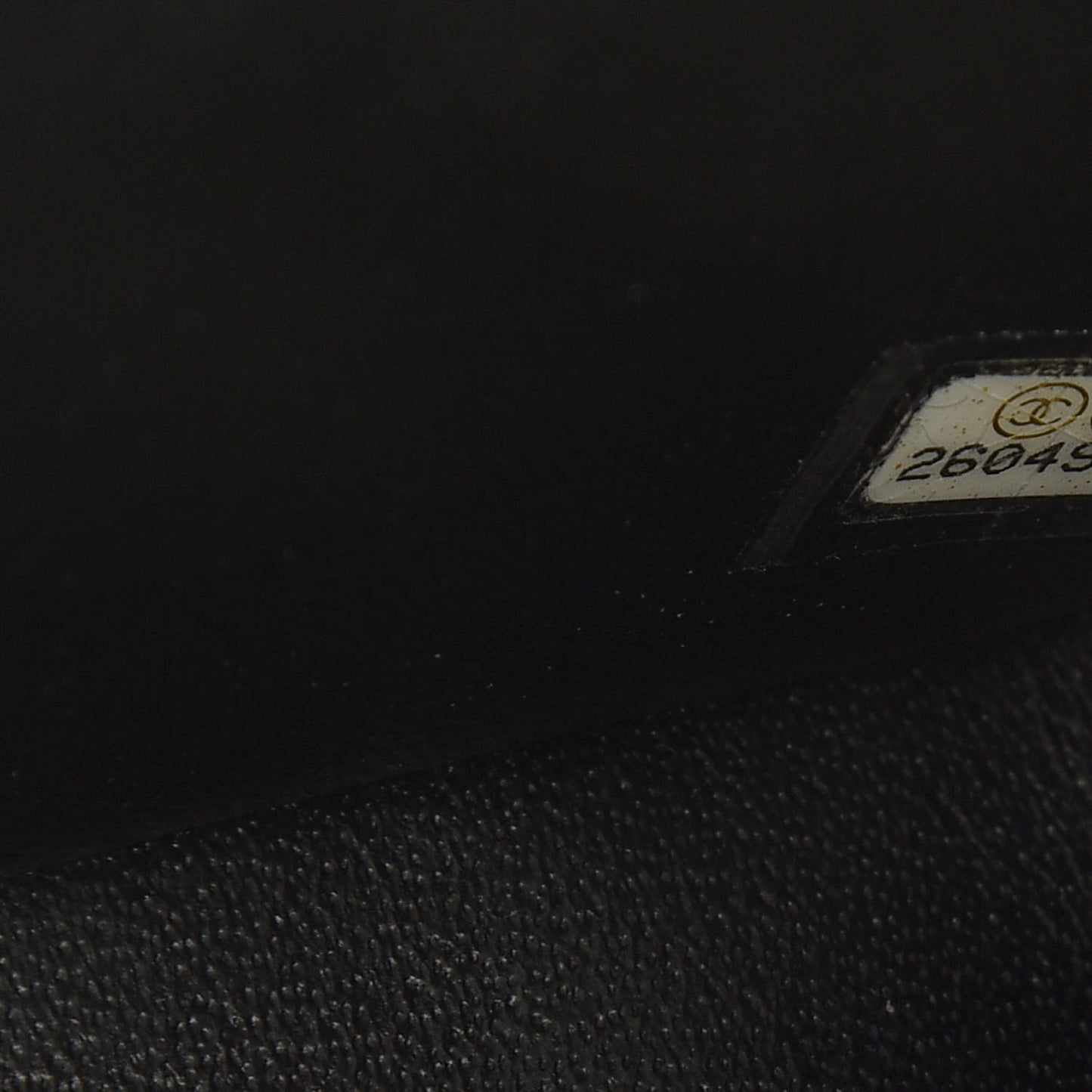 Lambskin Quilted Mini Rectangular Flap Black