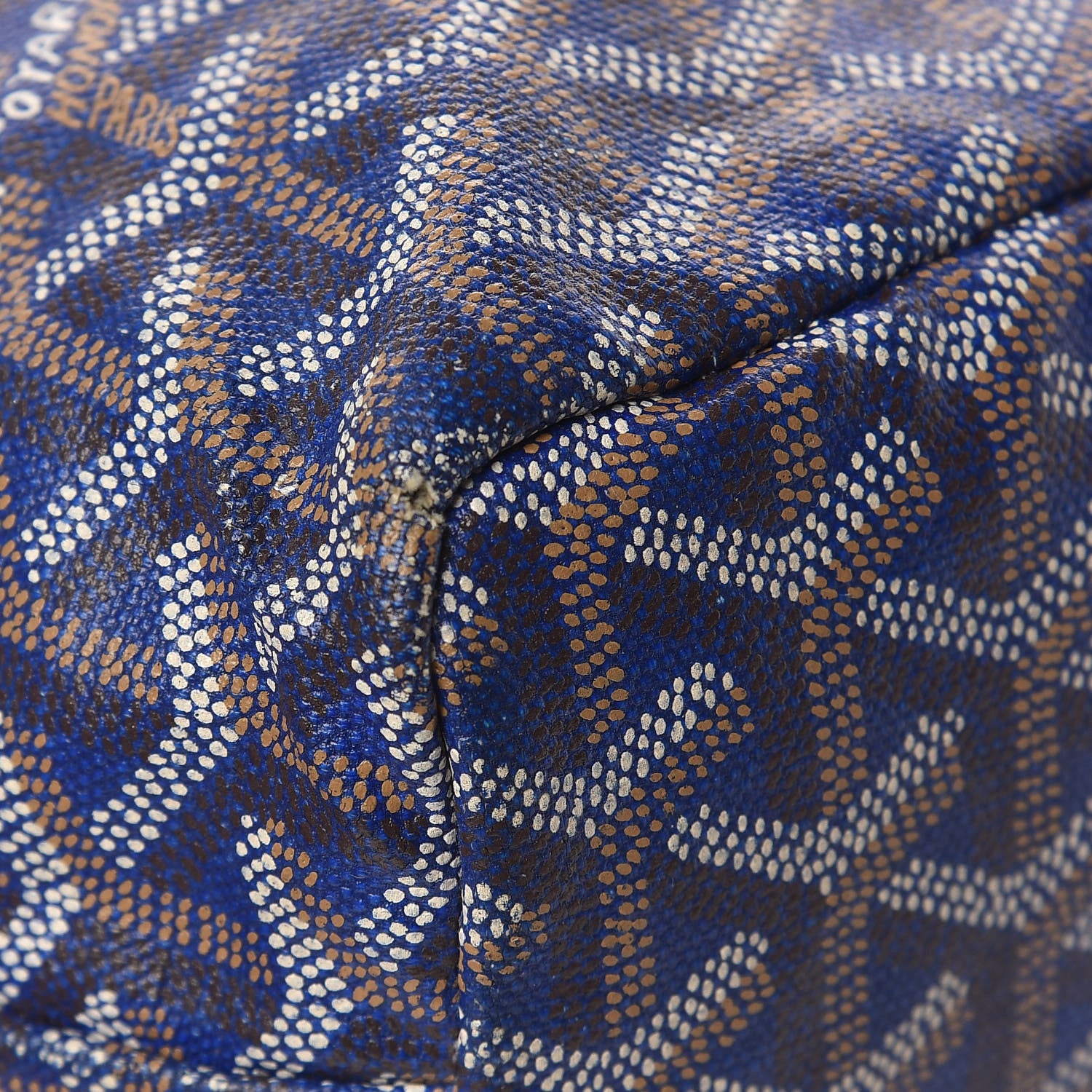 Goyard Saint Louis Junior Jr PM Tote Blue 24 of 26