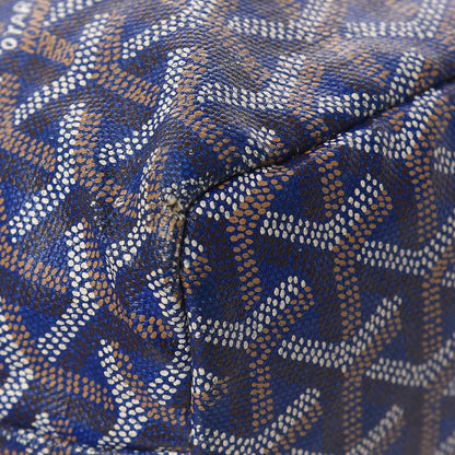 Goyard Saint Louis Junior Jr PM Tote Blue 24 of 26