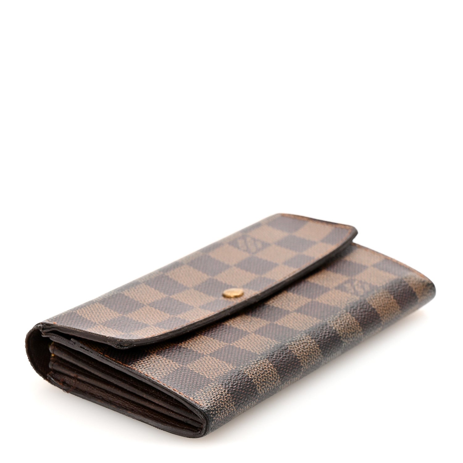 Louis Vuitton Damier Ebene Sarah Wallet 4 of 12