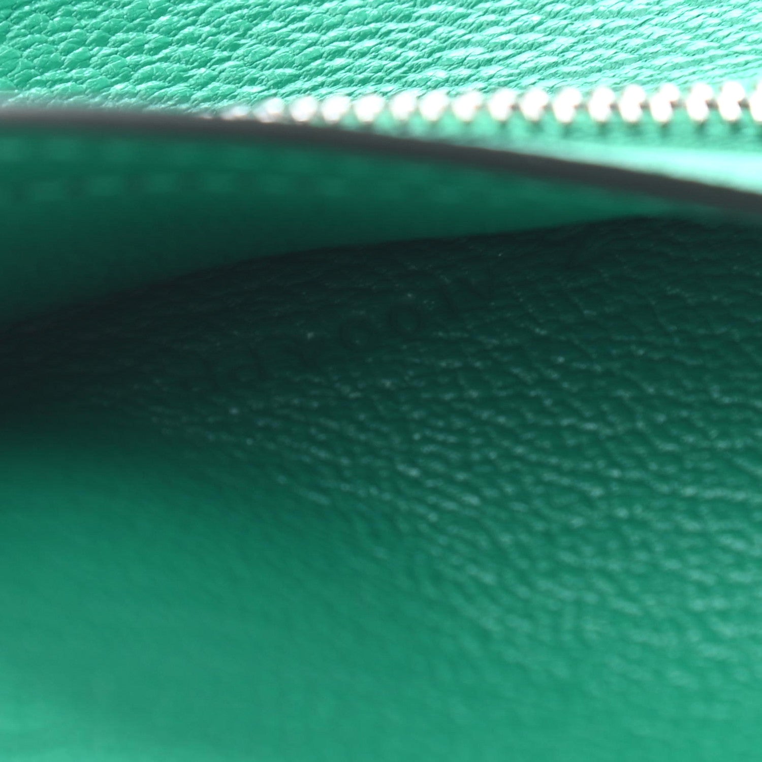 Hermes Chevre Mysore Bearn Wallet Menthe 7 of 7