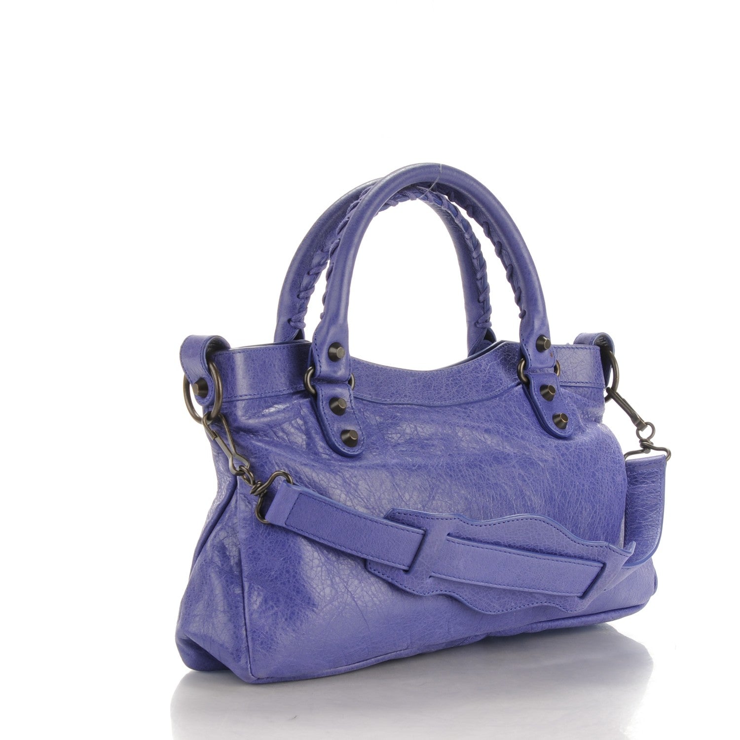 Balenciaga Agneau Classic Hardware First Bleu Lavande 3 of 7
