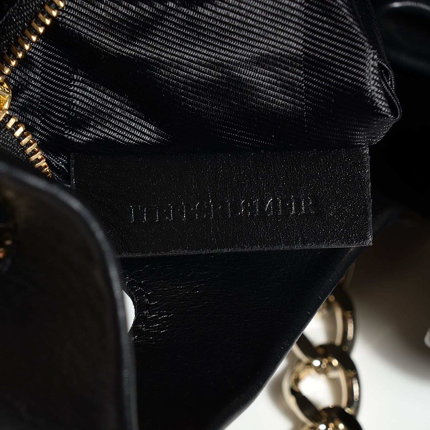 Burberry Calfskin Quilted Bucket Shoulder Bag Black 8 of 8