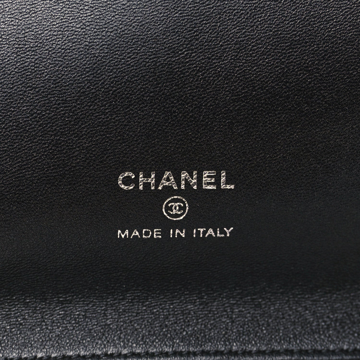Chanel Shiny Crumpled Calfskin Large 31 Pouch Black 6 of 9