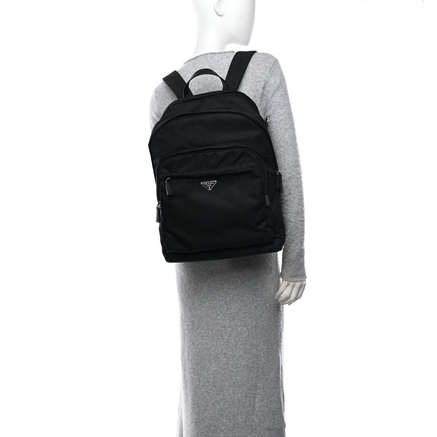 Prada Re-Nylon Backpack Black 2 of 9